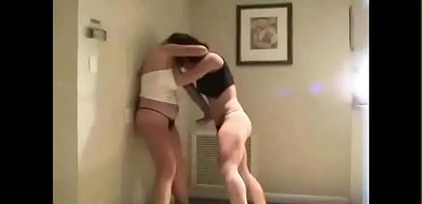  Women catfight wrestling brawl
